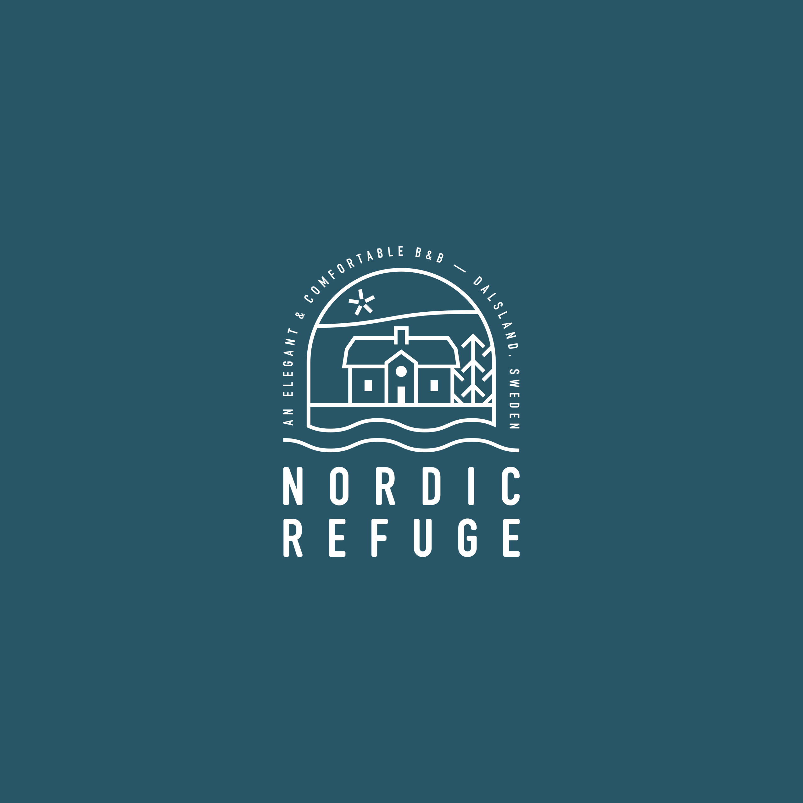 nordic refuge logo graphisme namur