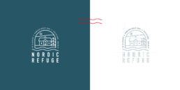 nordic refuge logo graphisme namur